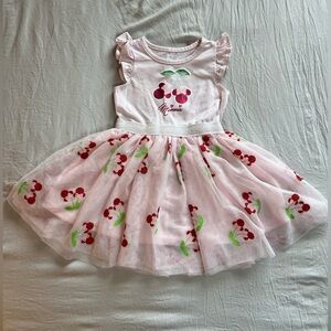 Disney Girls  Minnie Moose pink Dress Size 2T‎